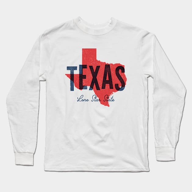 Texas Long Sleeve T-Shirt by jordihales